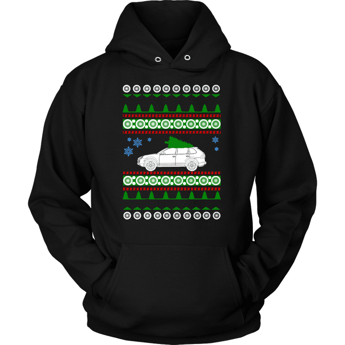 German Car similar to a Cayenne Turbo Ugly Christmas Sweater, hoodie and long sleeve t-shirt sweatshirt