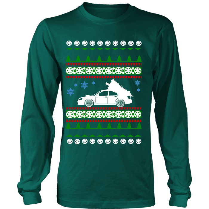 Japanese Car WRX STI Blobeye Ugly Christmas Sweater, hoodie and long sleeve t-shirt sweatshirt