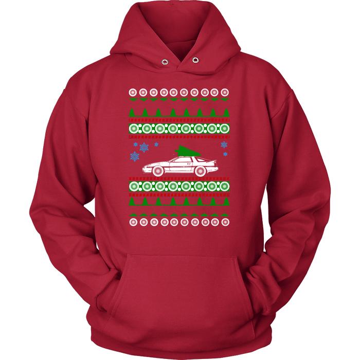 Toyota Supra mk3 Ugly Christmas Sweater, hoodie and long sleeve t-shirt sweatshirt