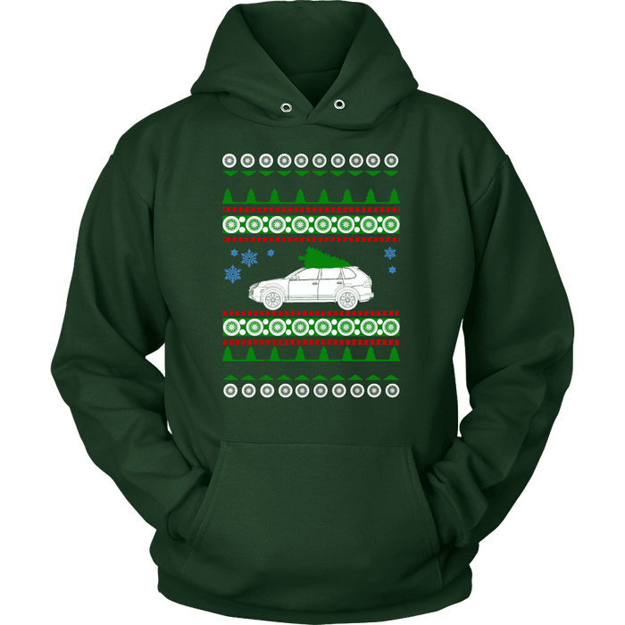 German Car similar to a Cayenne Turbo Ugly Christmas Sweater, hoodie and long sleeve t-shirt sweatshirt