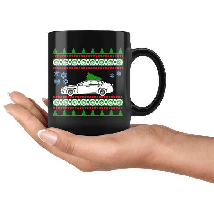 2016 Jaguar XJ Ugly Christmas Sweater Mug