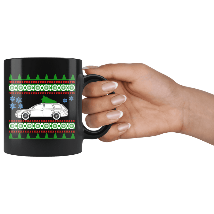 2005 Audi Allroad Ugly Christmas Sweater Mug