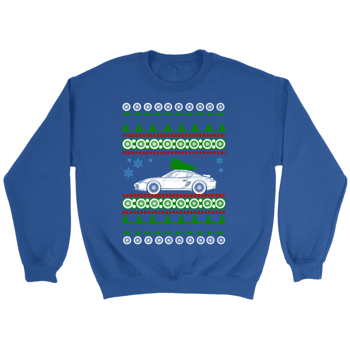 German Sports Car Porsche Cayman Style GT4 Ugly Christmas Sweater, hoodie and long sleeve t-shirt sweatshirt