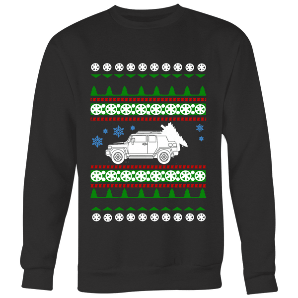 Toyota FJ Cruiser Ugly Christmas Sweater Holiday party shirt sweatshirt