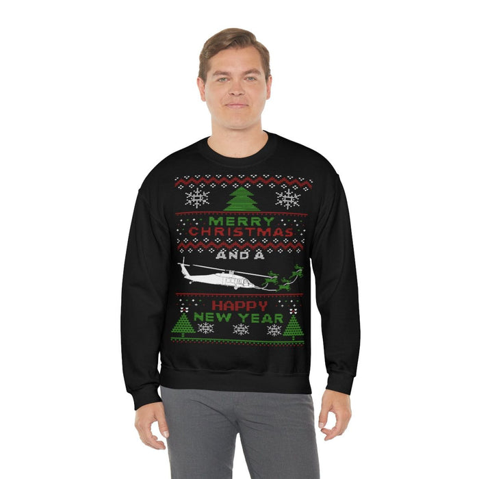 Germany Military Helicopter Blackhawk Ugly Christmas Sweater Sweatshirt