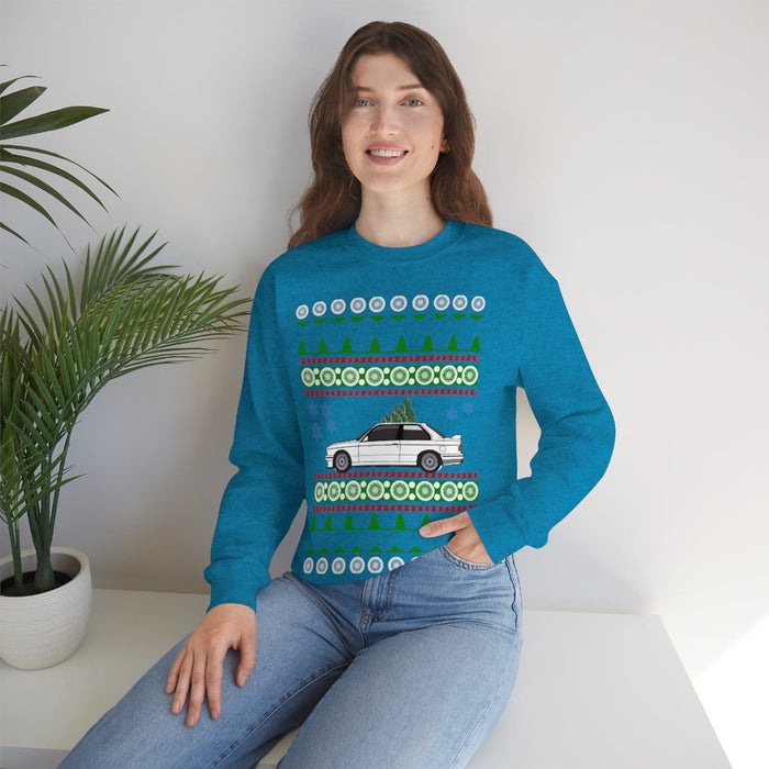 German Car like E30 M3 Ugly Christmas Sweater Sweatshirt V5 many colors