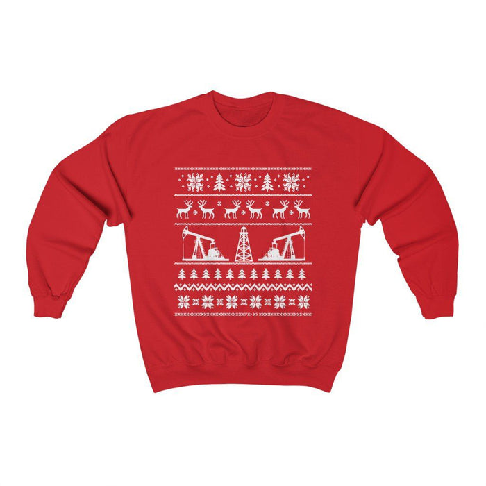 Oil rig Ugly Christmas Sweater Sweatshirt