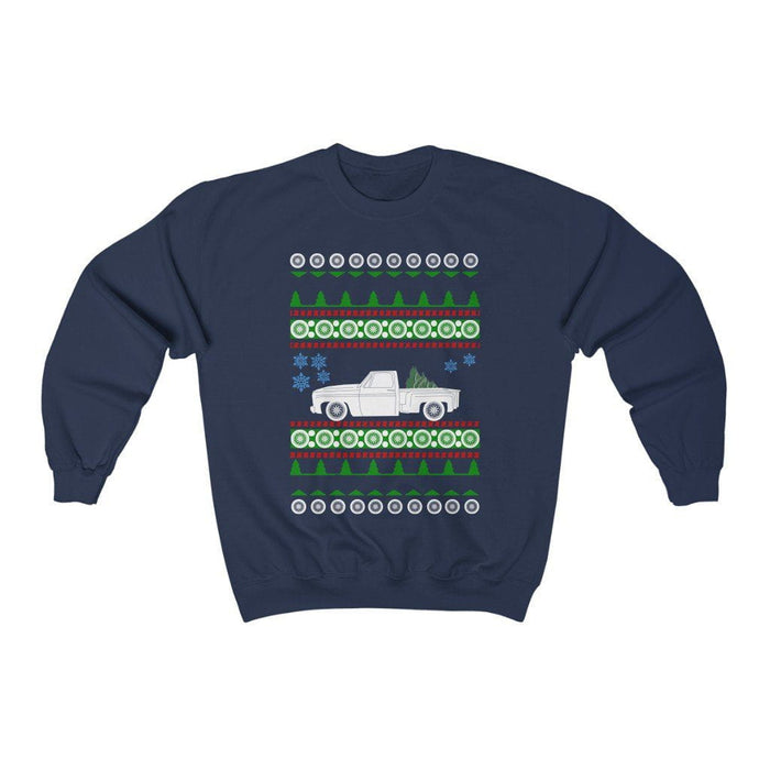 truck like a 1976 C10 Stepside Ugly Christmas Sweater