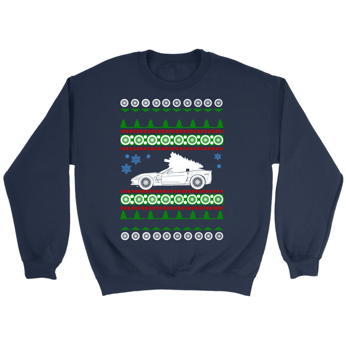 C6 Corvette Ugly Christmas Sweater, hoodie and long sleeve t-shirt NEW sweatshirt