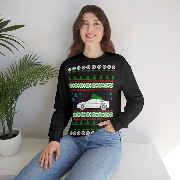 Car like a Fiero Ugly Christmas Sweater Sweatshirt europe