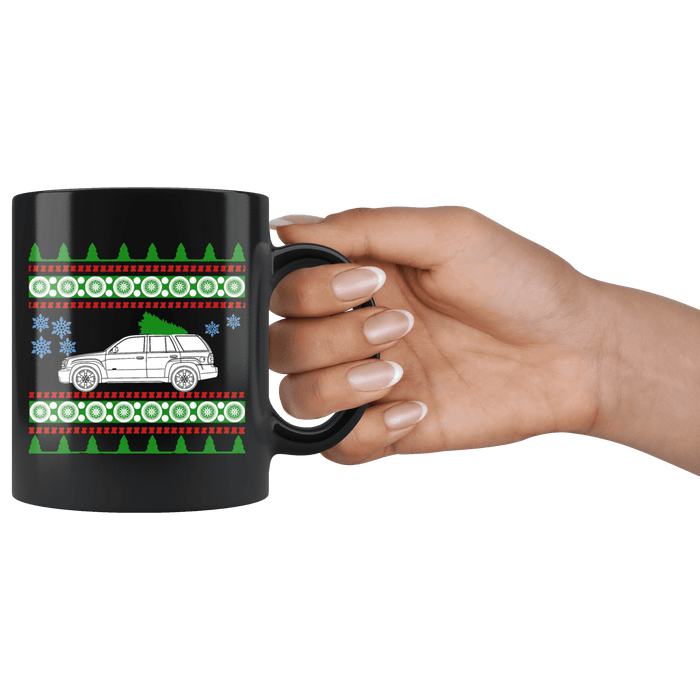 2006 Chevy Trailblazer SS Ugly Christmas Sweater Mug