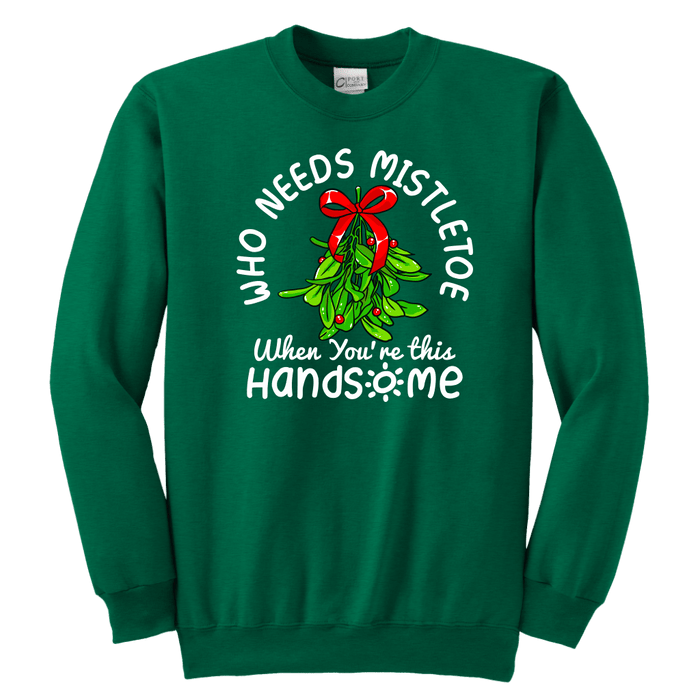 Who needs mistletoe when you're this handsome ugly christmas sweater