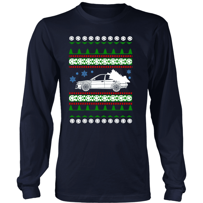 Mitsubish Lancer Evo 5 ugly Christmas Sweater, Hoodie and long sleeve t-shirt sweatshirt