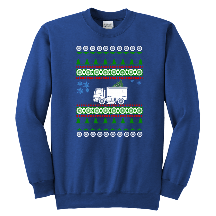 Street Sweeper Youth ugly christmas Sweater sweatshirt