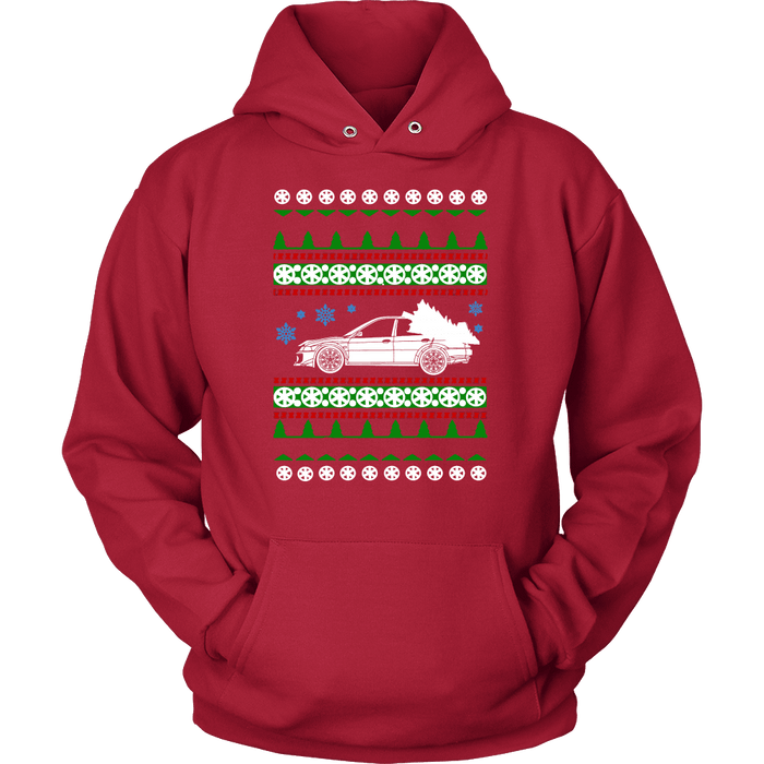 Mitsubish Lancer Evo 5 ugly Christmas Sweater, Hoodie and long sleeve t-shirt sweatshirt