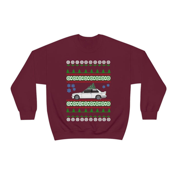 German Car like E30 M3 Ugly Christmas Sweater Sweatshirt V5 many colors