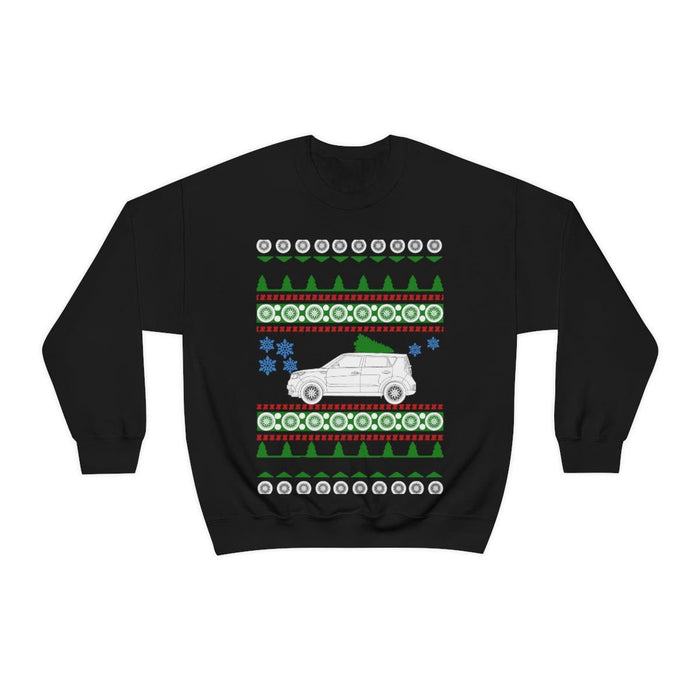 UK Car like a Soul Ugly Christmas Sweater kia