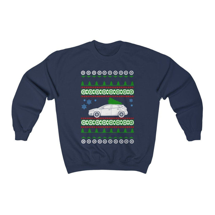 2015 Focus ST 4 door ugly christmas sweater sweatshirt