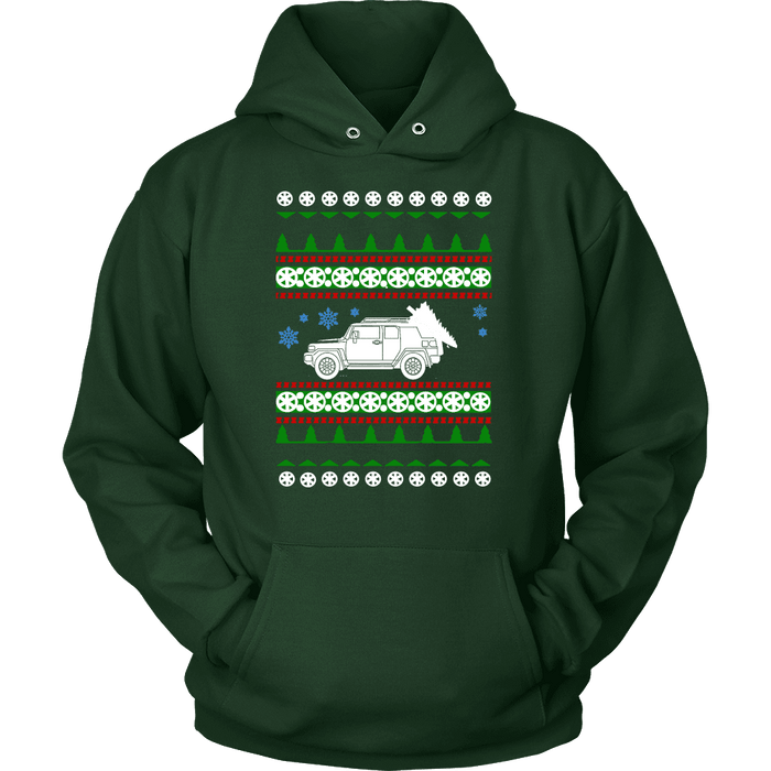 Toyota FJ Cruiser Ugly Christmas Sweater Holiday party shirt and Hoodie sweatshirt