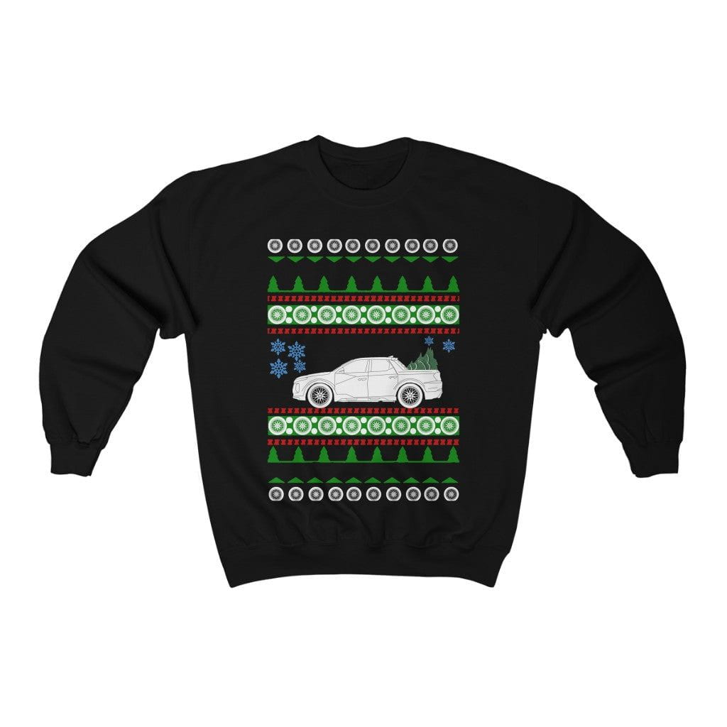 Car like a Santa Cruz ugly christmas sweater sweatshirt