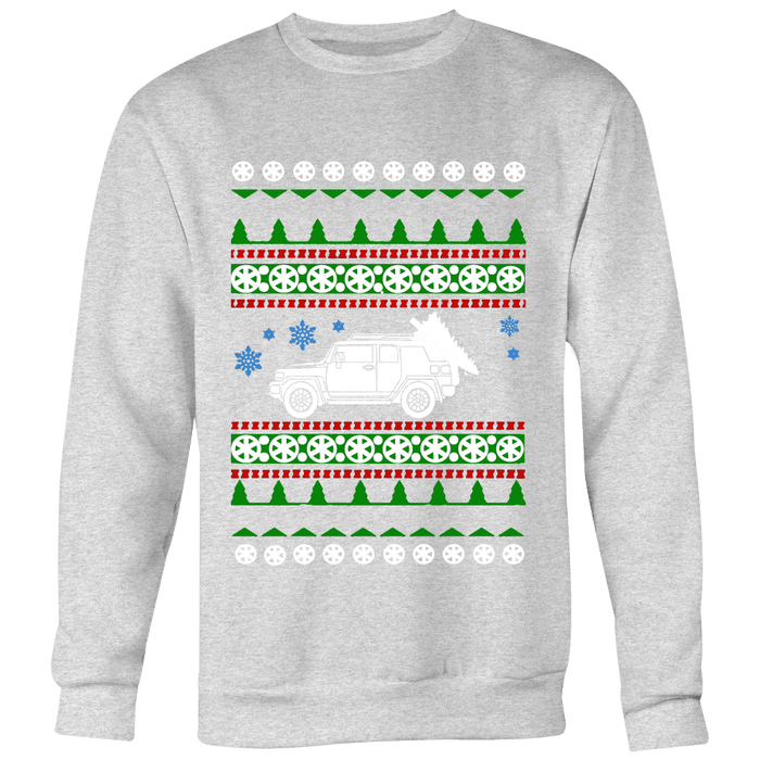 Toyota FJ Cruiser Ugly Christmas Sweater Holiday party shirt sweatshirt