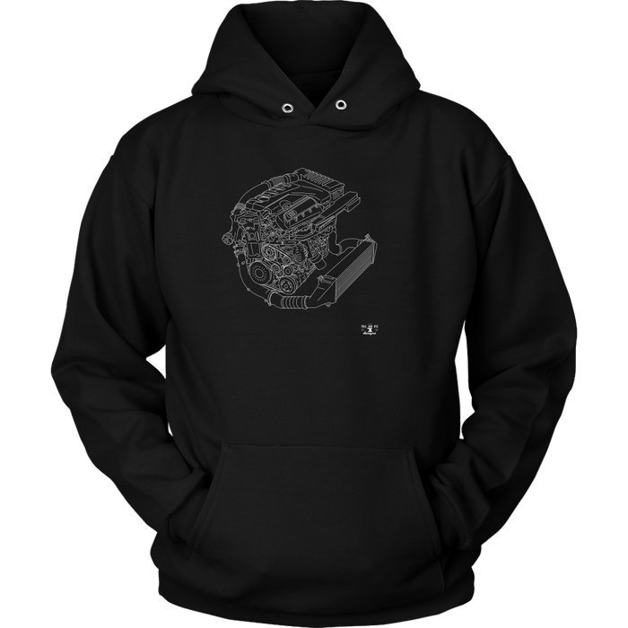 Engine Blueprint Series RS3 T-shirt or Hoodie