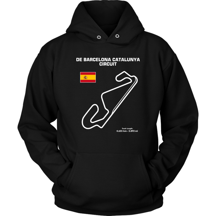 Track Outline Series De Barcelona Catalunya Circuit