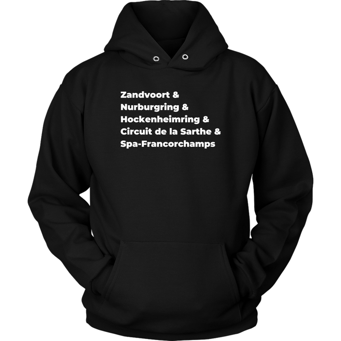 European Race Tracks V1 T-shirt or Hoodie