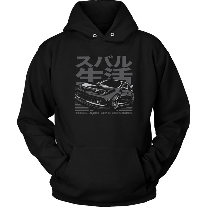 Car Life T-shirt and hoodie with art by Group6