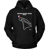 Circuit de Nevers Magny Cours Version 2 Track Outline Shirt and Hoodie