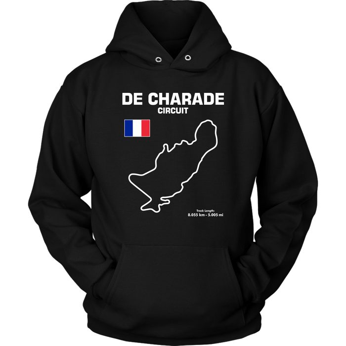 Circuit De Charade Track Outline Series T-shirt or Hoodie