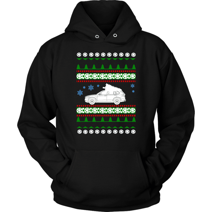 German Car SUV BMW X5 Ugly Christmas Sweater sweatshirt