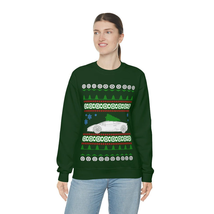 hurracan germany ugly christmas sweater