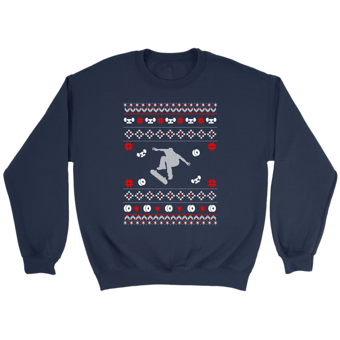 Skateboarding Ugly Christmas Sweater new for 2021