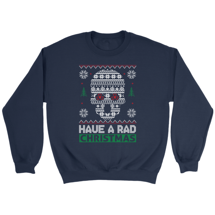 Have a RAD Christmas X-ray Tech Radiology Ugly Christmas Sweater