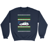 Japanese Car Impreza hatchback ugly christmas sweater V2