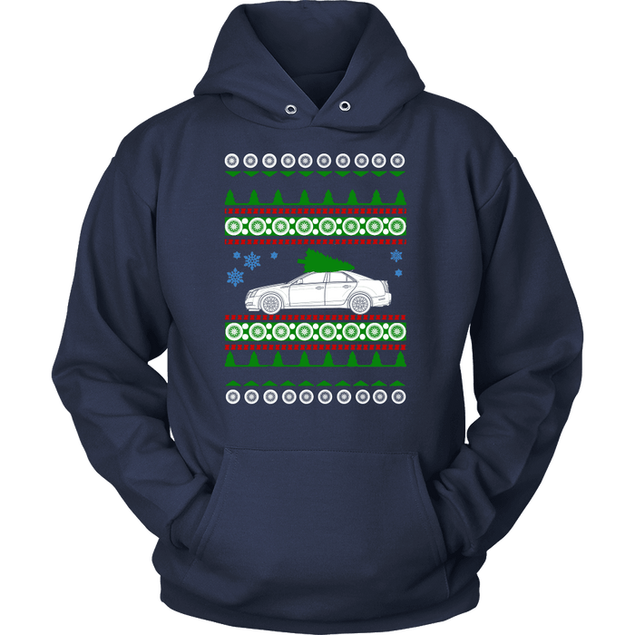 Cadillac CTS-V Ugly Christmas Sweater, hoodie and long sleeve t-shirt sweatshirt