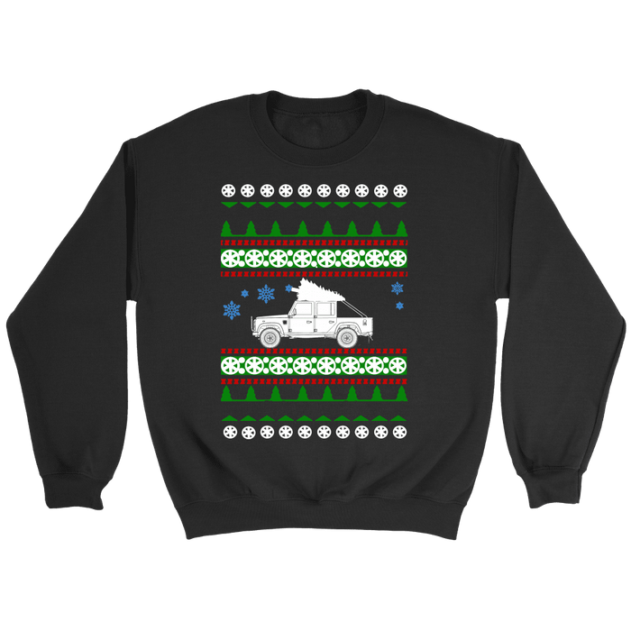 Land Rover Defender 110 Ugly Christmas Sweater, hoodie and long sleeve t-shirt sweatshirt