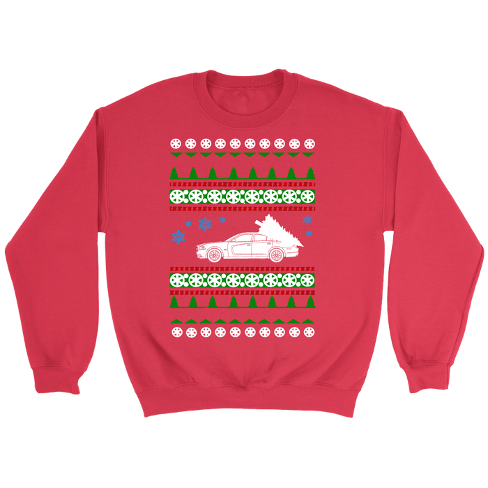 american car or truck like a  Charger SRT Hellcat Ugly christmas sweater, hoodie and long sleeve t-shirt sweatshirt