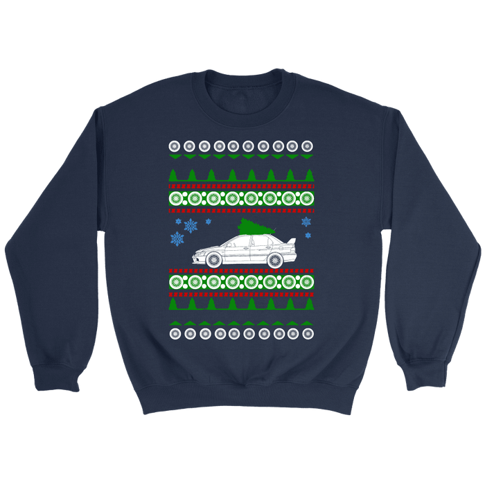 Lancer Evo 8 9 Ugly Christmas Sweater new, hoodie and long sleeve t-shirt sweatshirt