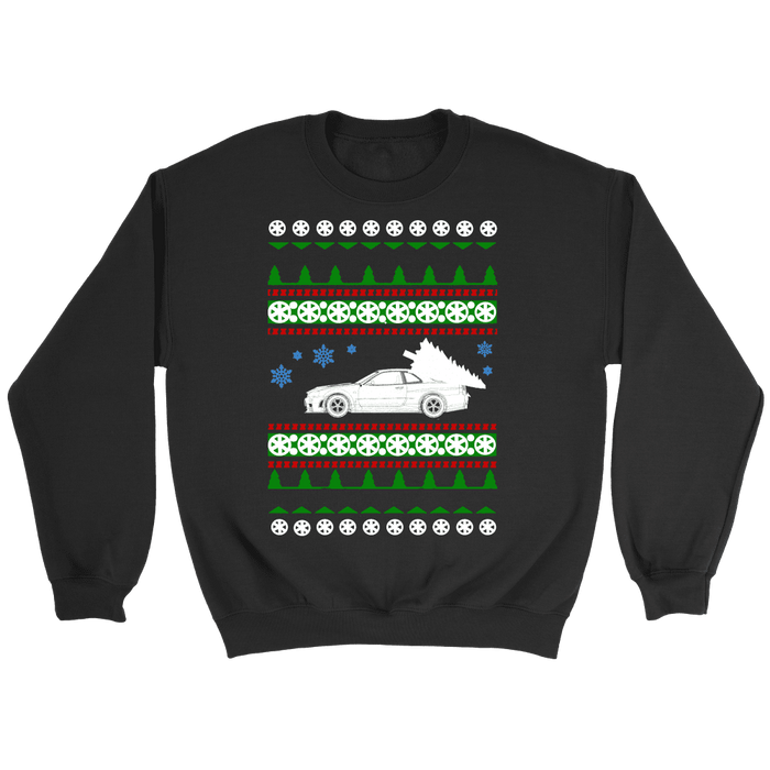 Nissan R34 Skyline GTR Ugly Christmas sweater, hoodies and long sleeve t-shirt sweatshirt