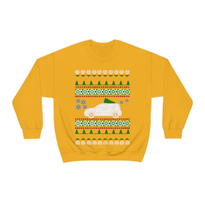 UK Car like a Soul Ugly Christmas Sweater kia