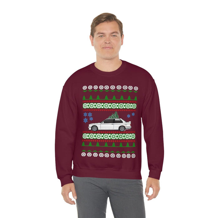 German Car like E30 M3 Ugly Christmas Sweater Sweatshirt V5 many colors