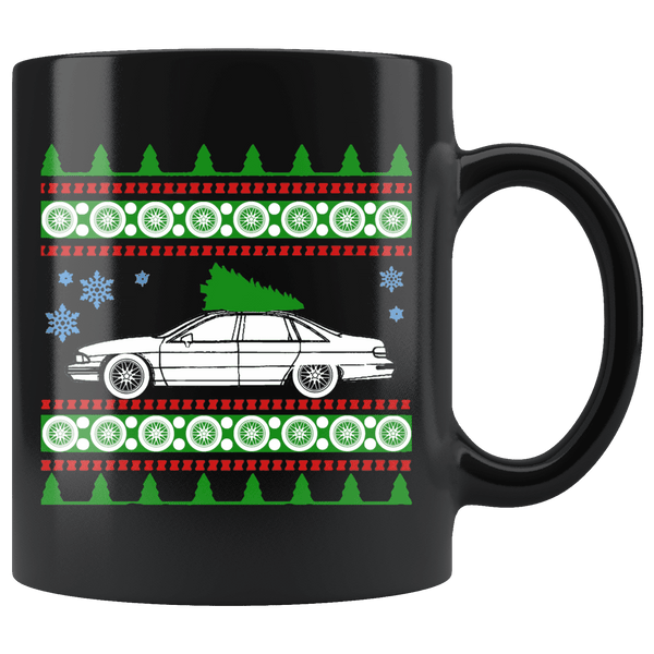 Chevy Caprice Classic Ugly Christmas Sweater Mug
