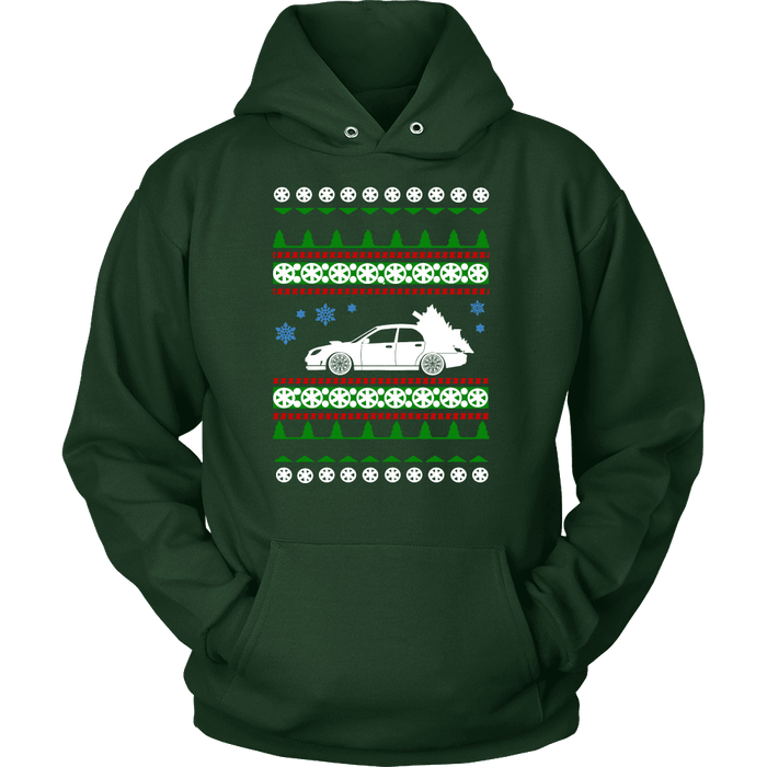 Japanese Car WRX STI Hawkeye Ugly Christmas Sweater, hoodie and long sleeve t-shirt sweatshirt