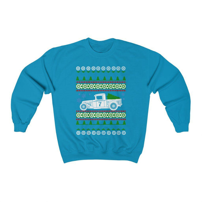 Ford Truck 1932 Ugly Christmas Sweater Sweatshirt