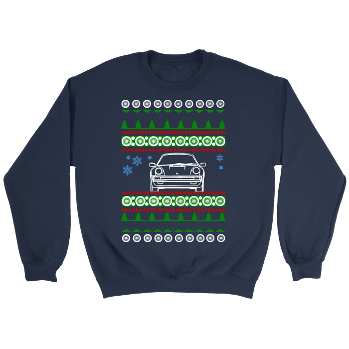 German Car Porsche 911 Turbo Ugly Christmas Sweater, hoodie and long sleeve t-shirt front view sweatshirt