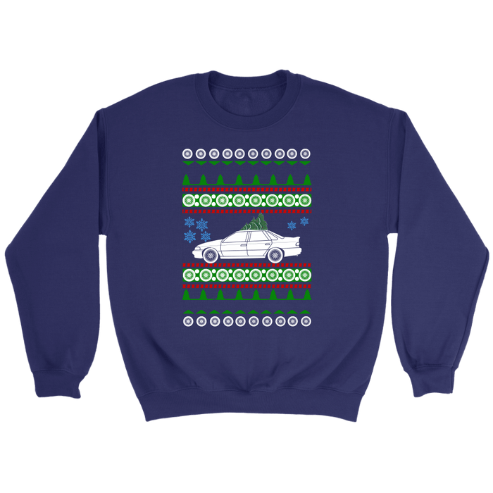 first gen Ford Taurus SHO ugly christmas sweater