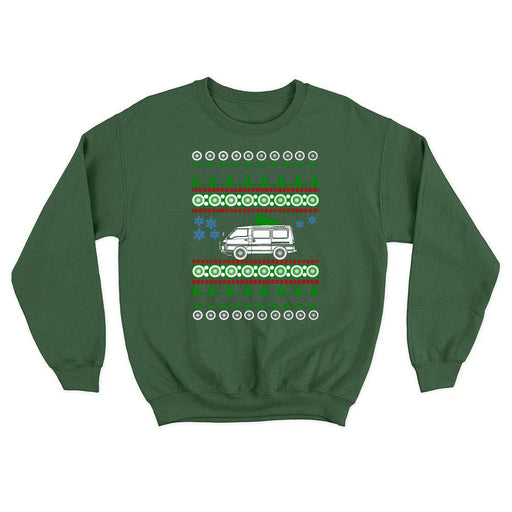 Delica Sport Van Ugly Christmas Sweater Sweatshirt