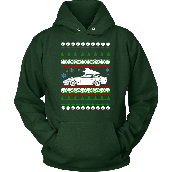 Datsun 280ZX Ugly Christmas Sweater Hoodie and long sleeve t-shirt sweatshirt